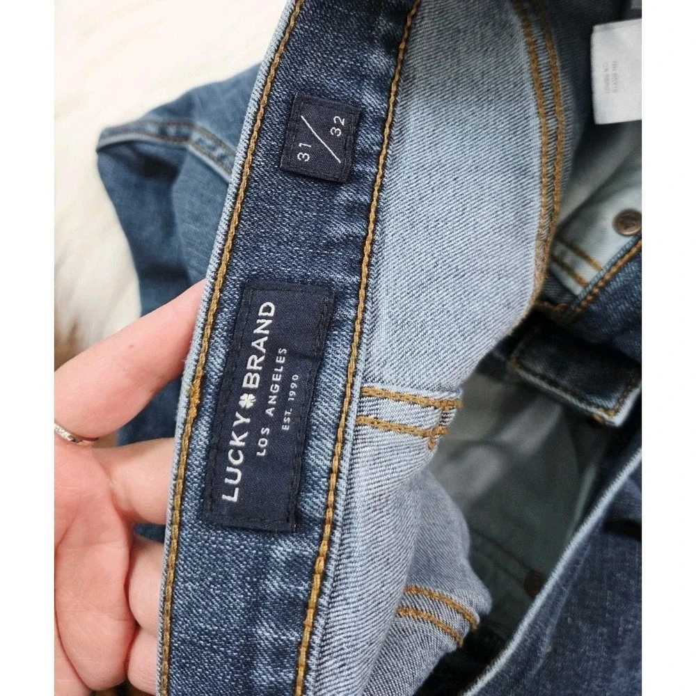 Lucky Brand 363 Vintage Straight Leg Blue Denim Jeans Men's Size 31x32